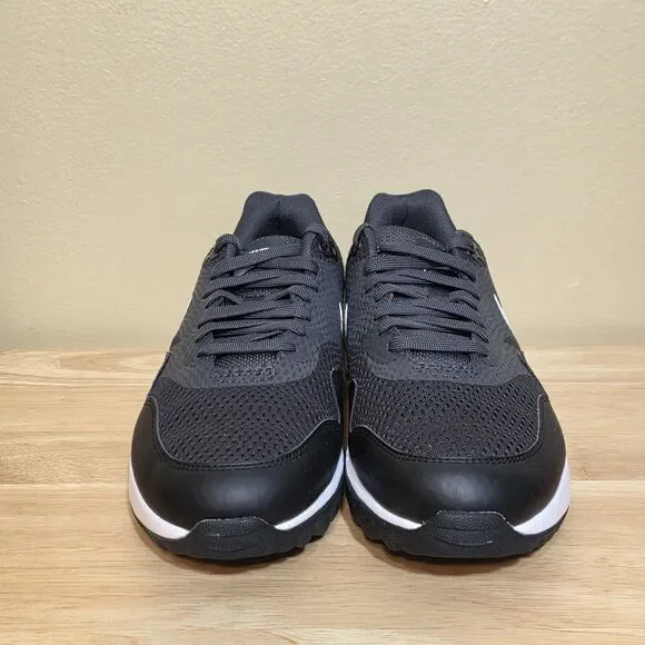 Nike Air Max 1 G Golf Spikeless Golf Shoes Black White CI7576-001 Men's Size 8.5
